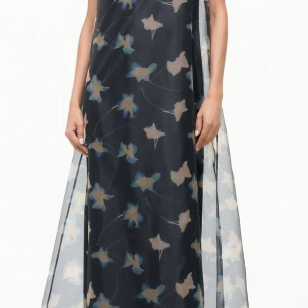 Staud |ALBEE DRESS BOTANICAL SHADOWS
